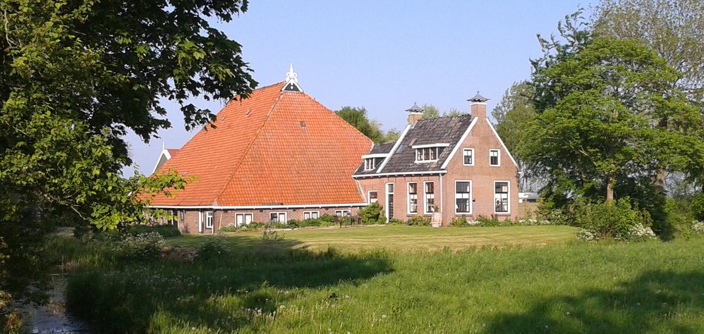  Romantisch vakantiehuis Friesland friese kop hals rompboerderij De Wynmole